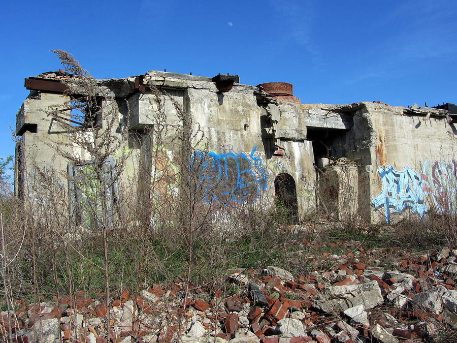 Urban Decay Solvay Ruins 7 Photograph by Anita Burgermeister