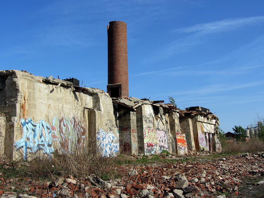 Urban Decay Solvay Ruins 8 Photograph by Anita Burgermeister