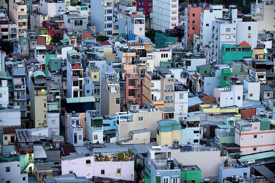 Urban Density Ho Chi Minh City Photograph by Kevin Miller Urban Density Ho Chi Minh City Photograph by Kevin Miller