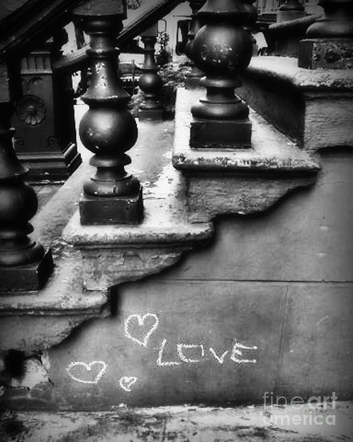 Urban Love Photograph by Miriam Danar