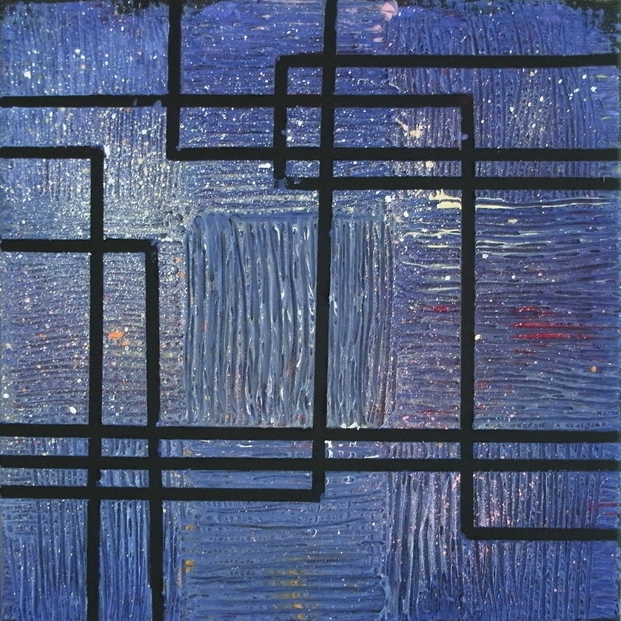 Urban Nocturne Part 2 Painting by Ginny Schmidt