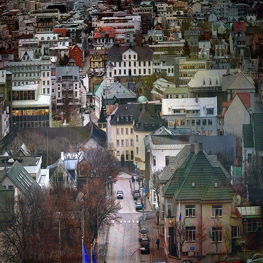 Urban Scene Photograph by Sverrir Thorolfsson Iceland