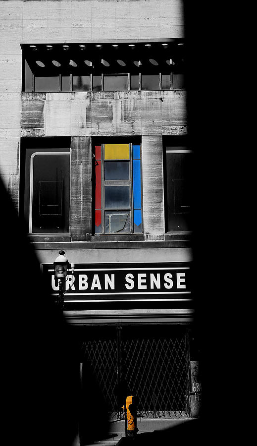 Primary Colors Photograph - Urban Sense 1c by Andrew Fare