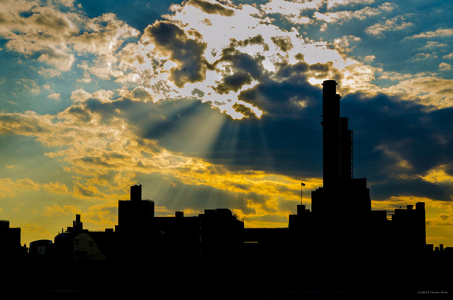 Urban Silhouette Photograph by Frank Mari