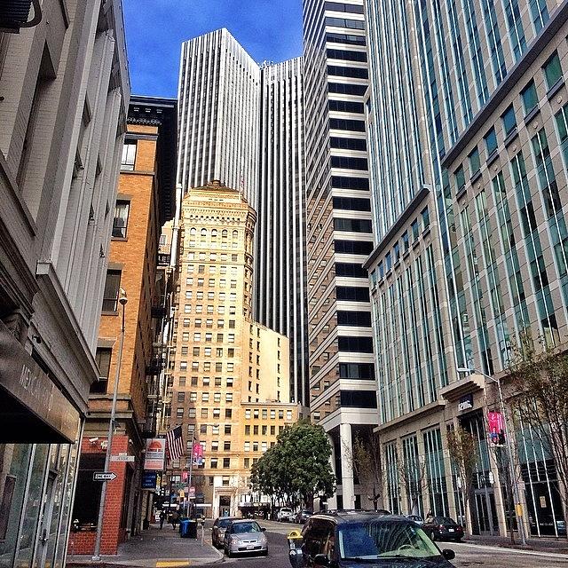 Urban Streets Of San Francisco Photograph by Karen Winokan