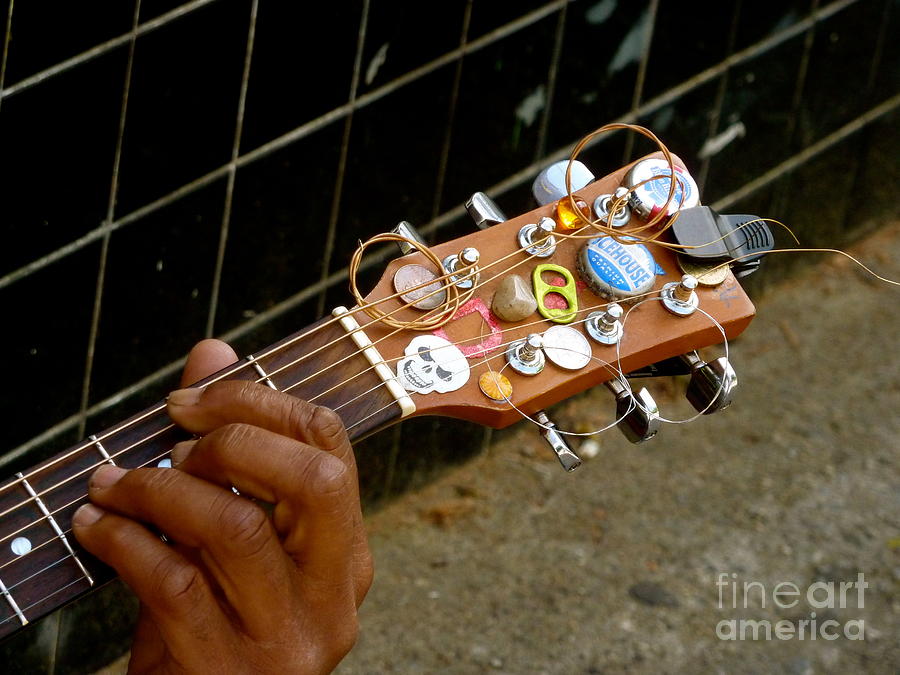 Urban strings Photograph by Angela Wright Fine Art America