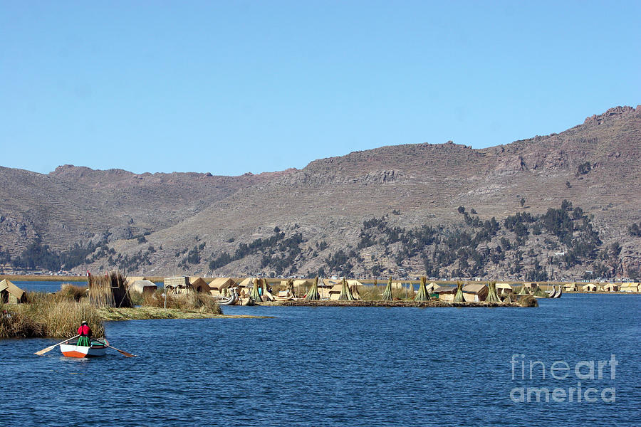 Uros Floating Island Village Photograph by Jason O Watson - Fine Art ...