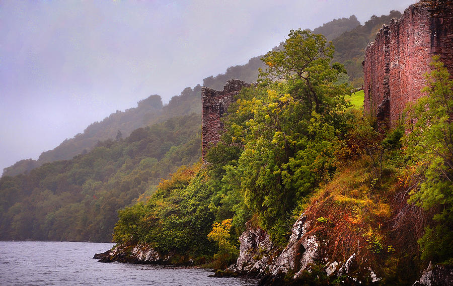 Urquhart Castle. Loch Ness. Scotland Photograph by Jenny Rainbow