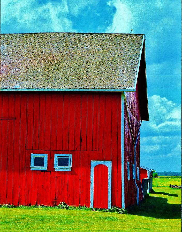 US 2 Barn Photograph by Daniel Thompson