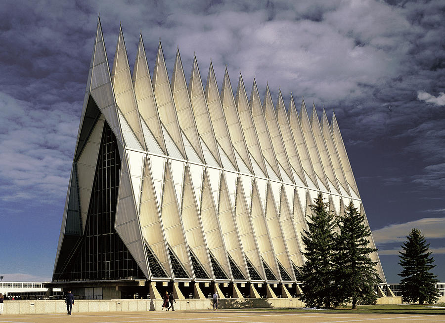 Us Air Force Academy Chapel Photograph by Jeffrey Greenberg