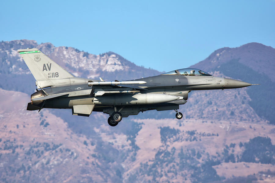 U.s. Air Force F-16c Block 40 Prepares Photograph by Daniele Faccioli ...