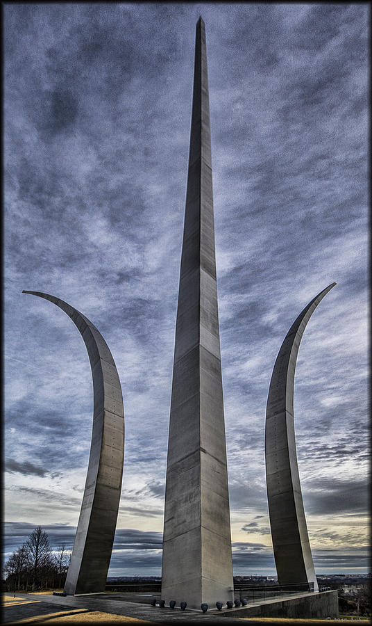 US Air Force Memorial Photograph by Erika Fawcett