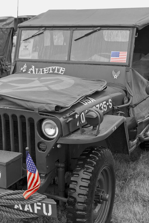 US Army Jeep Photograph by Maj Seda