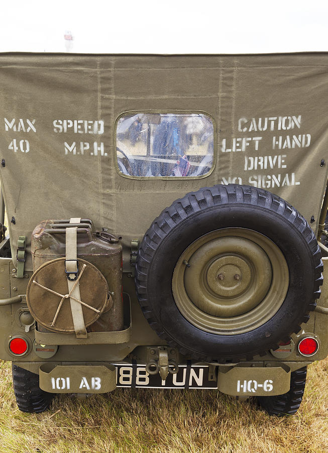 US Army Willys MB Jeep Photograph by Maj Seda