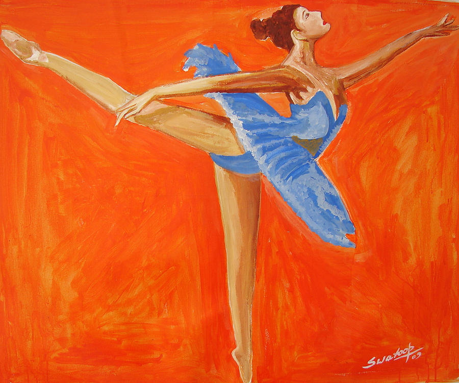 U.s Ballet Dance-1 Painting by Anand Swaroop Manchiraju