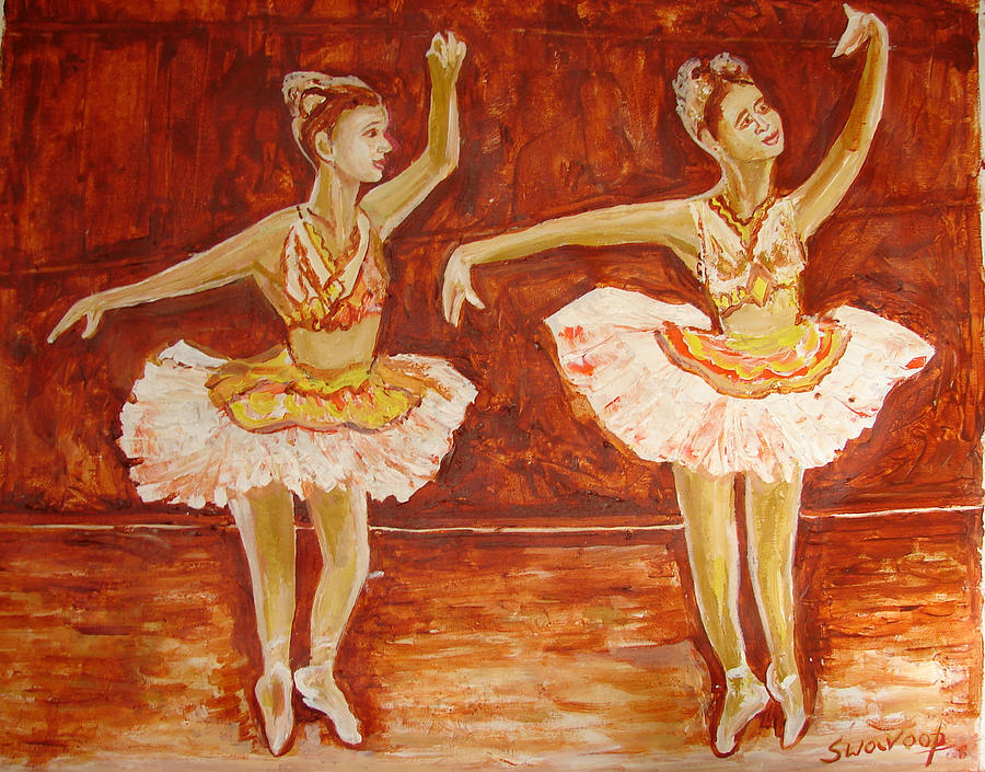U.s Ballet Dance-11 Painting by Anand Swaroop Manchiraju