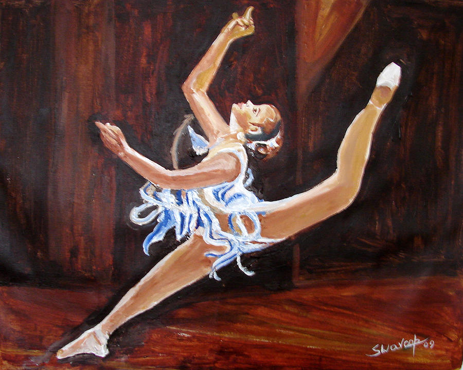 U.s Ballet Dance-5 Painting by Anand Swaroop Manchiraju