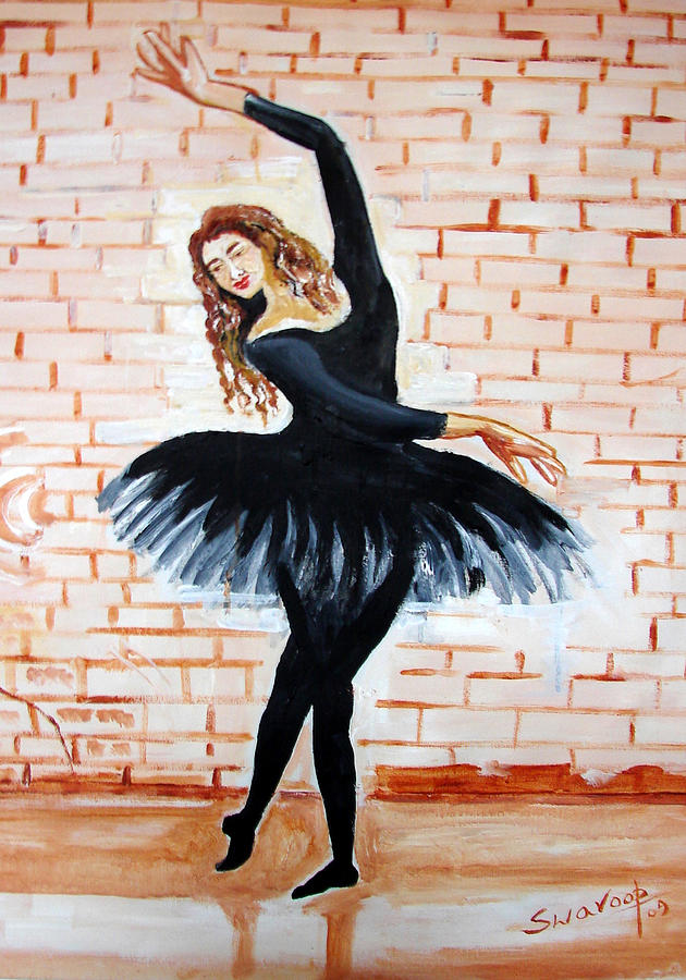 U.s Ballet Dance-7 Painting by Anand Swaroop Manchiraju