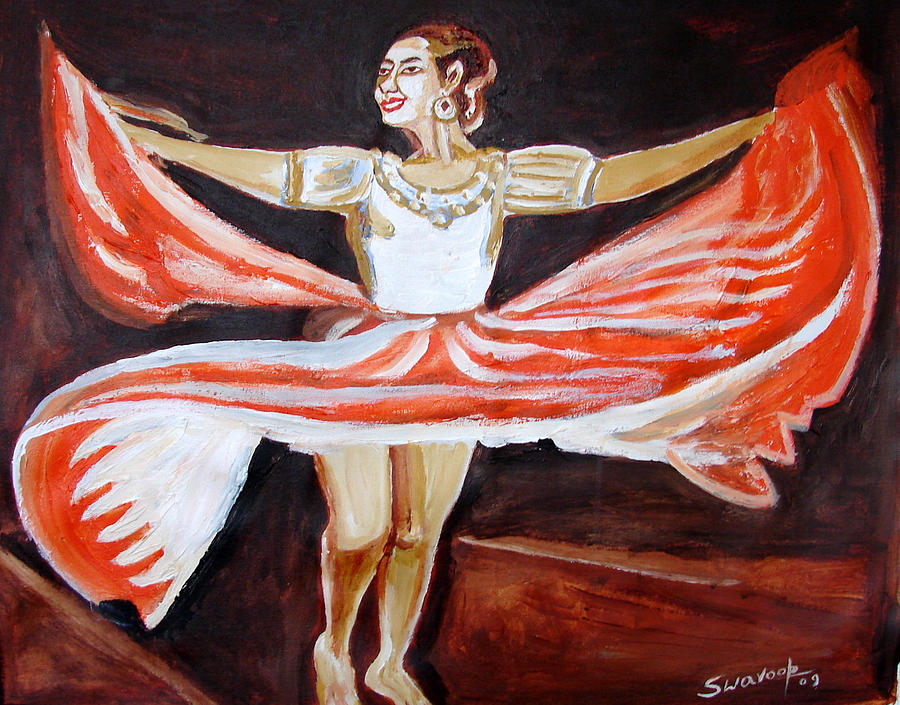 U.S Ballet dance-8 Painting by Anand Swaroop Manchiraju