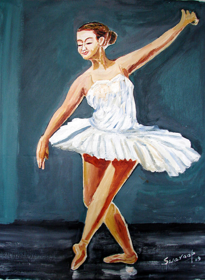 U.s Ballet Dance-9 Painting by Anand Swaroop Manchiraju