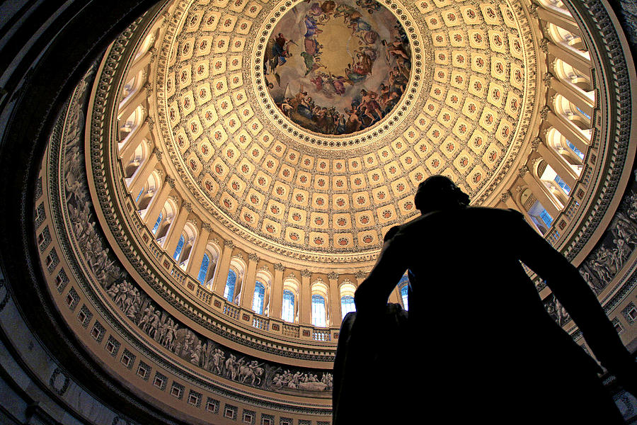 U.S. Capitol Dome Photograph by Mitch Cat