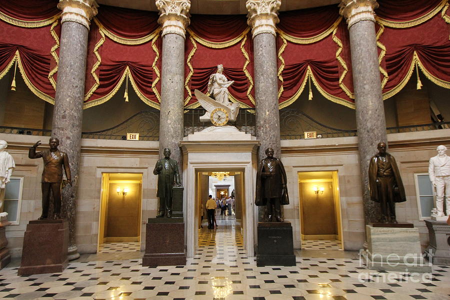 U S Capitol Statuary Hall  Photograph by Allen Beatty