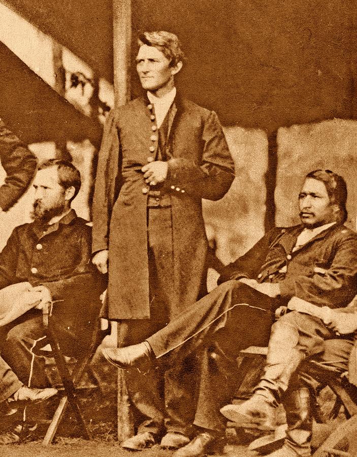 Us Civil War Union Officers Photograph by American Philosophical Society