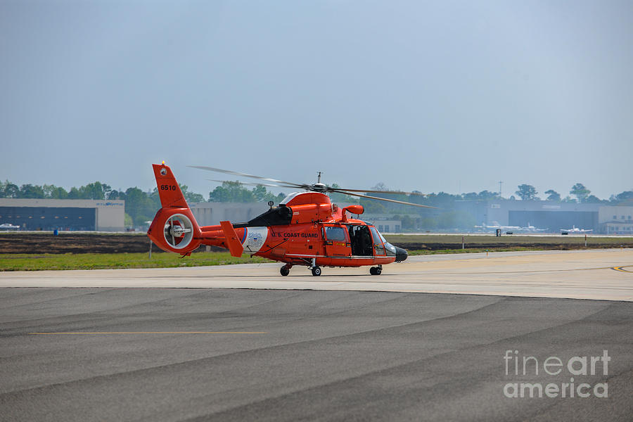 Us Coast Gurad Helicopter Photograph