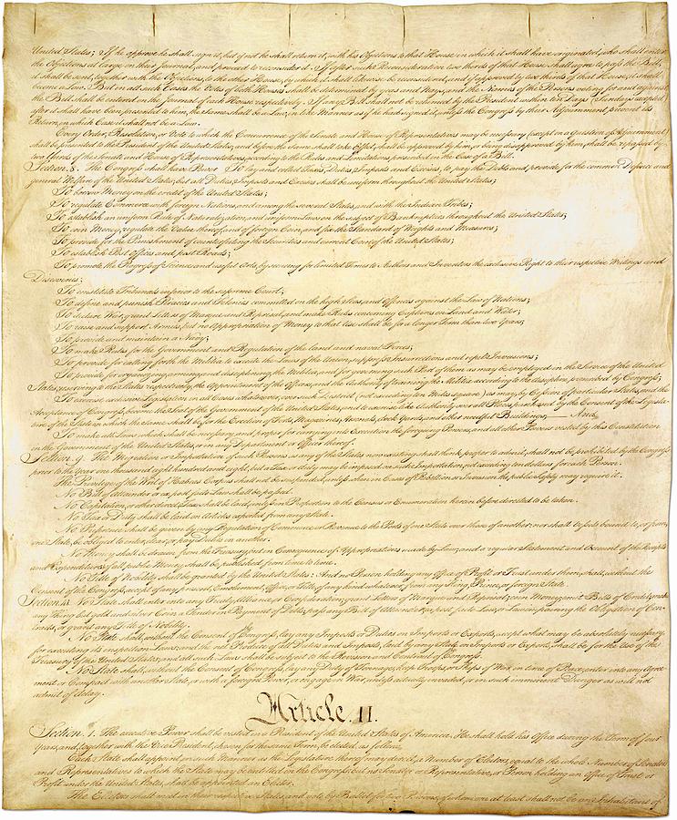 US Constitution Page2 Digital Art by Helena Kay - Fine Art America