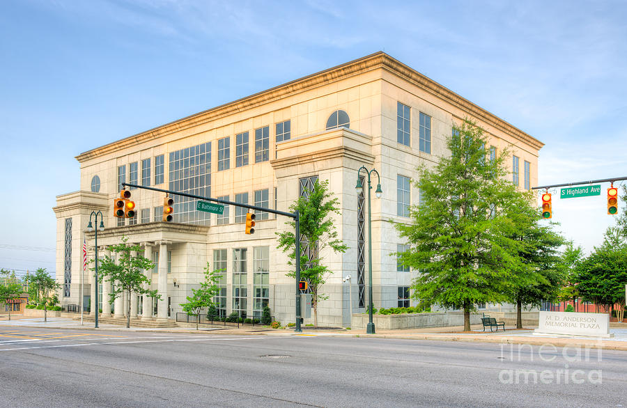 US District Courthouse Western Tennessee I Photograph by Clarence Holmes