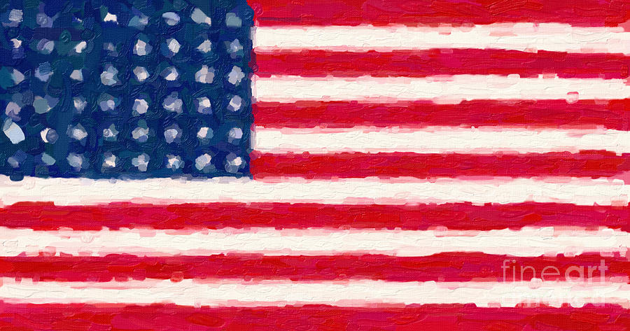 Flag Of The Brave Painting