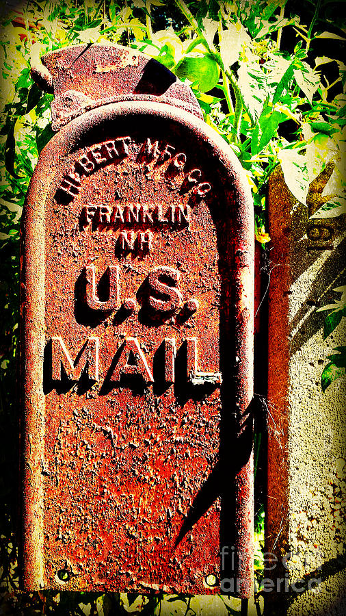 US Mail Box Rusty Photograph by Beth Ferris Sale