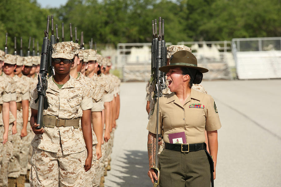 U.s. Marine Corps Staff Sergeant Photograph by Stocktrek Images