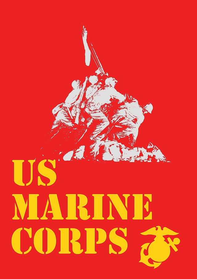 US Marine Corps Symbols Photograph by Suzanne Powers