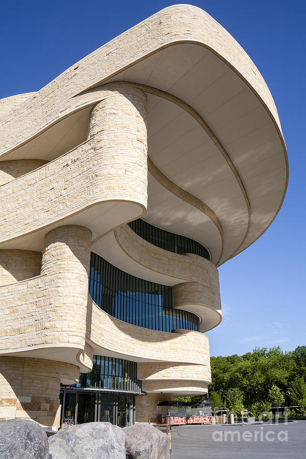 US National Museum of the American Indian in Washington DC Photograph by William Kuta
