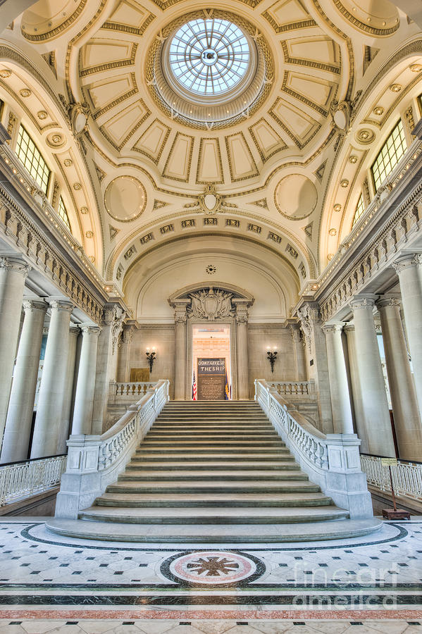 US Naval Academy Bancroft Hall I Photograph by Clarence Holmes