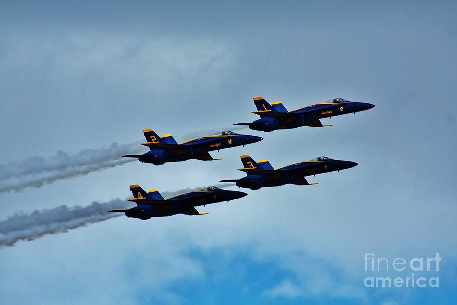 U.S. Navy Blue Angels Photograph by Craig Wood