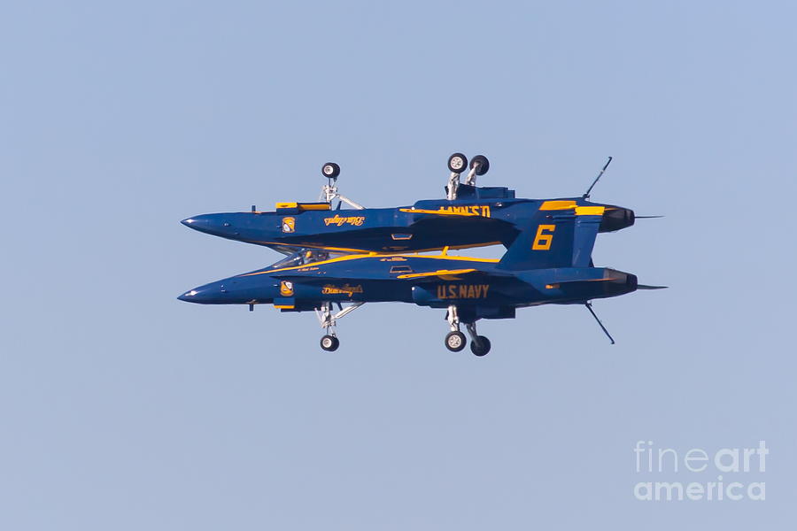 US Navy Blue Angels F18 Supersonic Jets 5D29625 Photograph by Wingsdomain Art and Photography