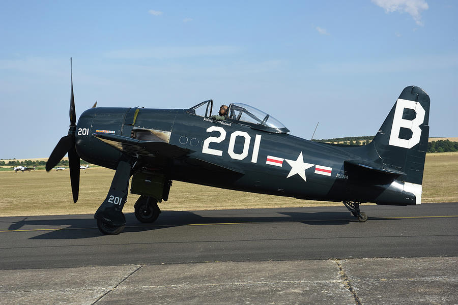 U.s. Navy F8f Bearcat Photograph by Riccardo Niccoli | Fine Art America