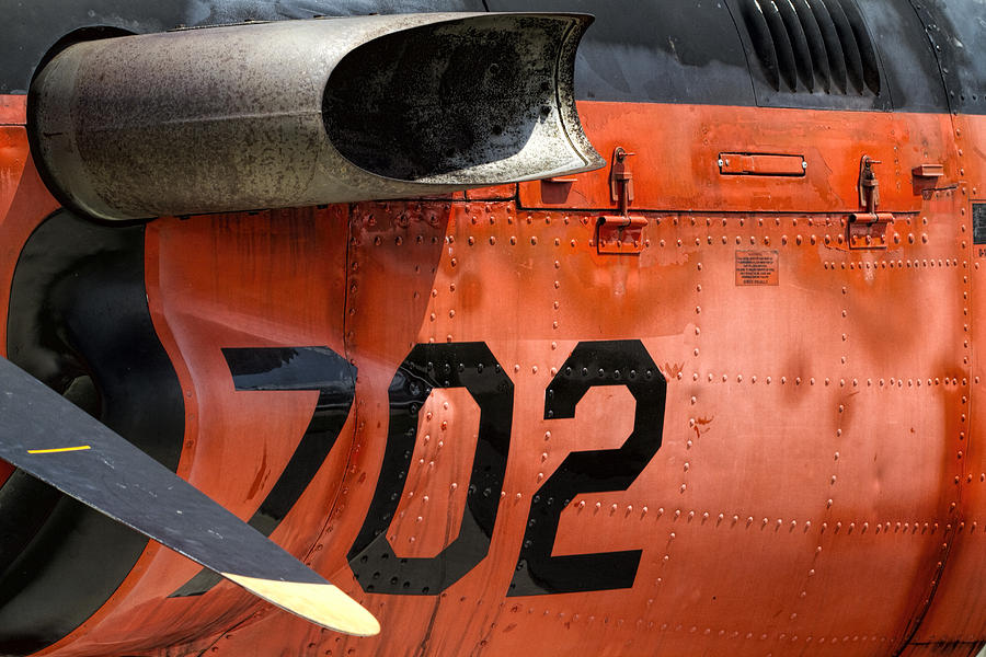 US Navy World War II T-34 Mentor Trainer 702 Photograph by Kathy Clark