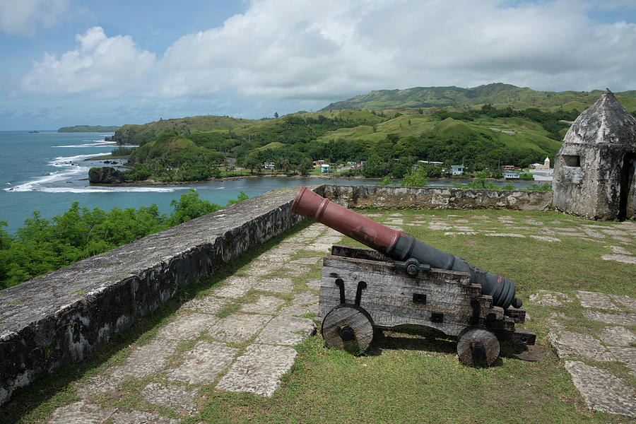 Antique Photograph - Us Territory Of Guam, Umatac by Cindy Miller Hopkins