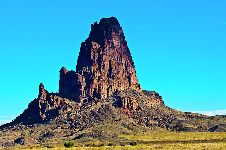 Landscape Photograph - USA, Arizona, Kayenta, Agathla Peak by Bernard Friel