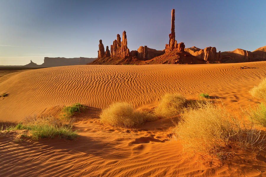Desert Photograph - USA, Arizona, Monument Valley Navajo by Jaynes Gallery