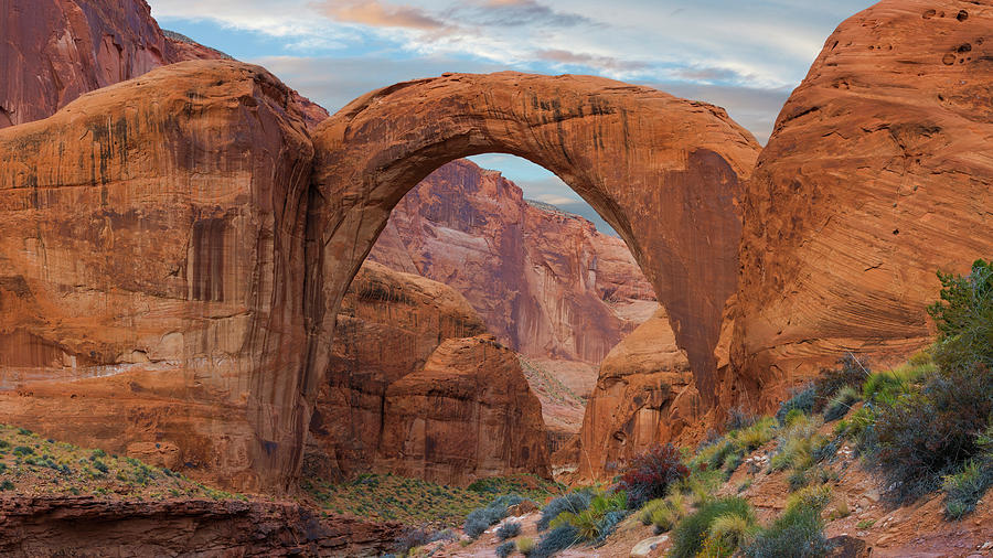 Usa Arizona Rainbow Bridge Arch Photograph By Jaynes Gallery Fine