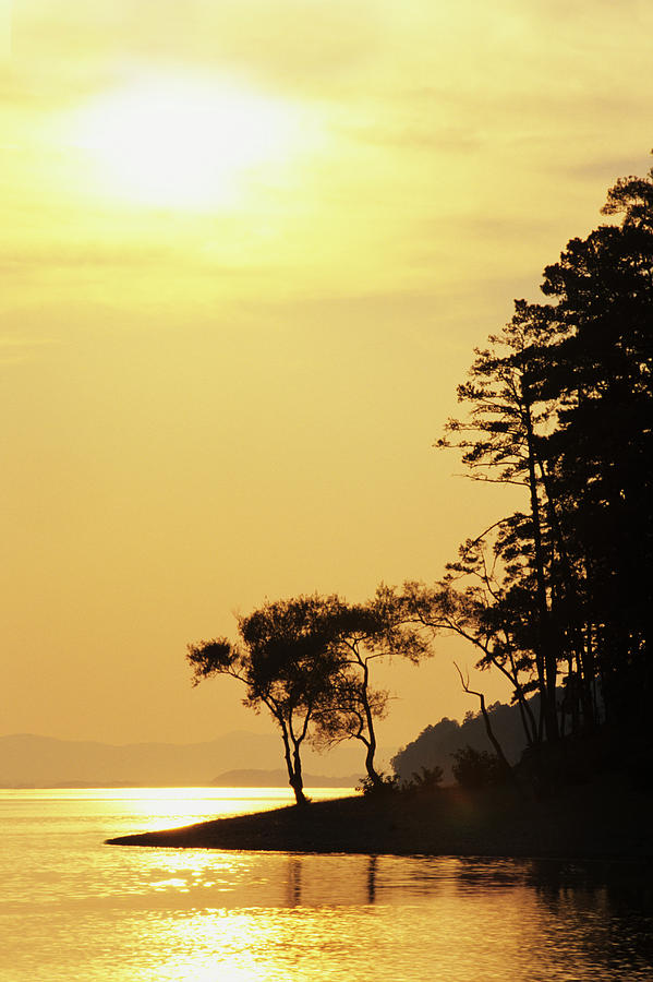 Sunset Photograph - USA, Arkansas Sunset On Lake Ouachita by Jaynes Gallery