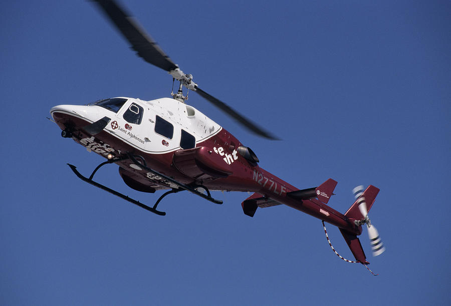 Usa Boise Life Flight Helicopter Photograph By Gerry Reynolds Pixels