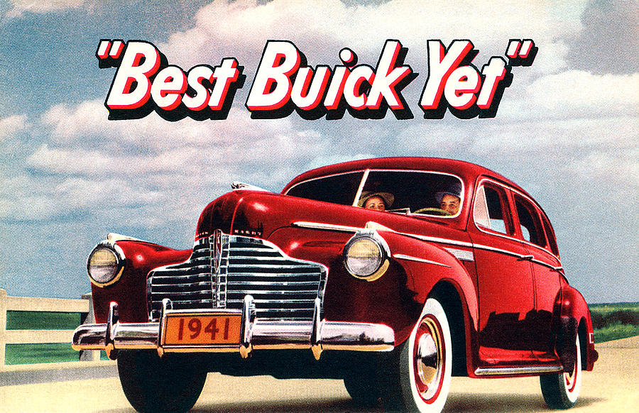 Car Photograph - Usa Buick Magazine Advert by The Advertising Archives