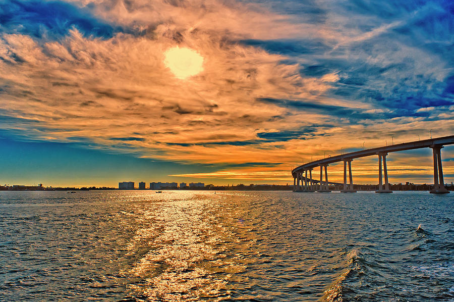 USA, Ca, San Diegocoronado Bay Bridge Photograph by Rona Schwarz Pixels