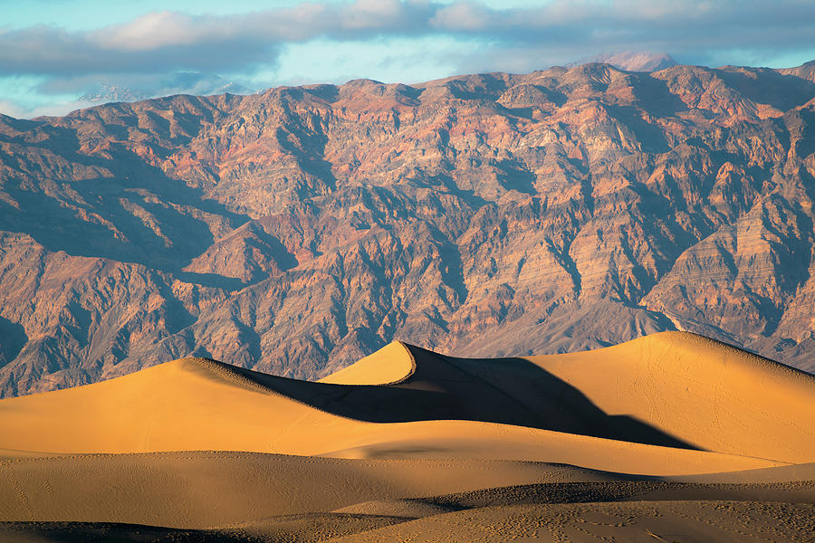 Usa, California, Death Valley, Sand Photograph by Gary Weathers