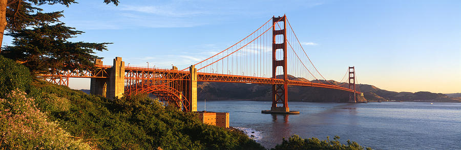San Francisco Photograph - Usa, California, San Francisco, Golden by Panoramic Images
